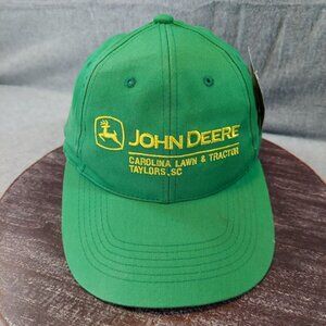 John Deere Licensed Green Baseball Cap With Adjustable Snapback